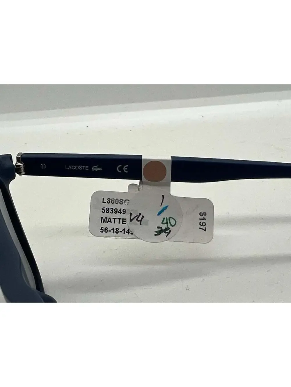 Men’s Sunglasses Lacoste L860S Matte Blue/blue (424 AN)